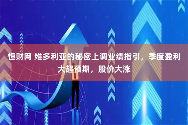 恒财网 维多利亚的秘密上调业绩指引，季度盈利大超预期，股价大涨